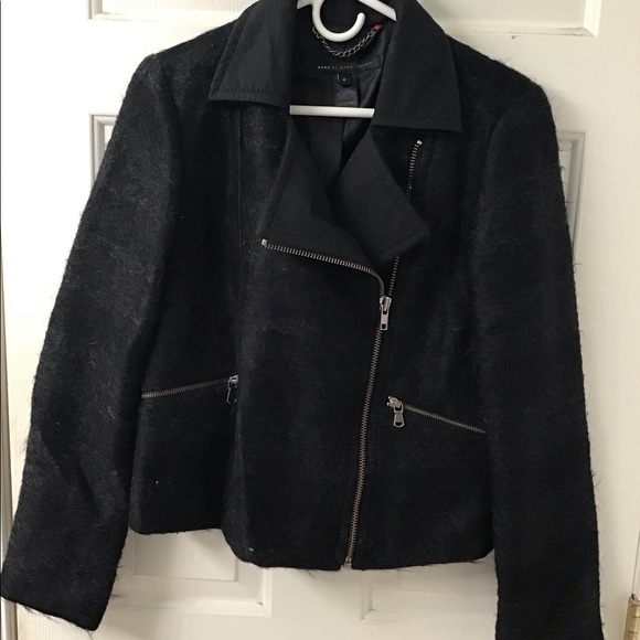 Marc By Marc Jacobs Jackets & Blazers - MARC JACOBS MOTO JACKET EUC SZ S ALPACA WOOL MOHAI